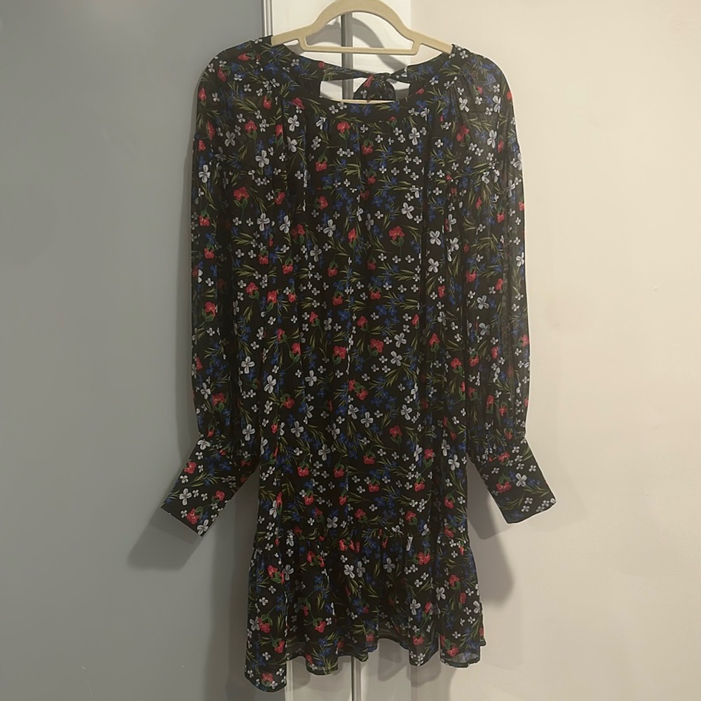 Calvin Klein floral shift dress